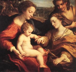 The Mystic Marriage of St Catherine