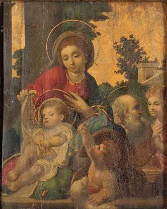 The Holy Family with the Infant Saint John the Baptist