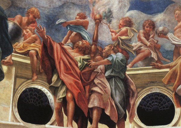 Assumption Of The Virgin Detail Of The Apostles