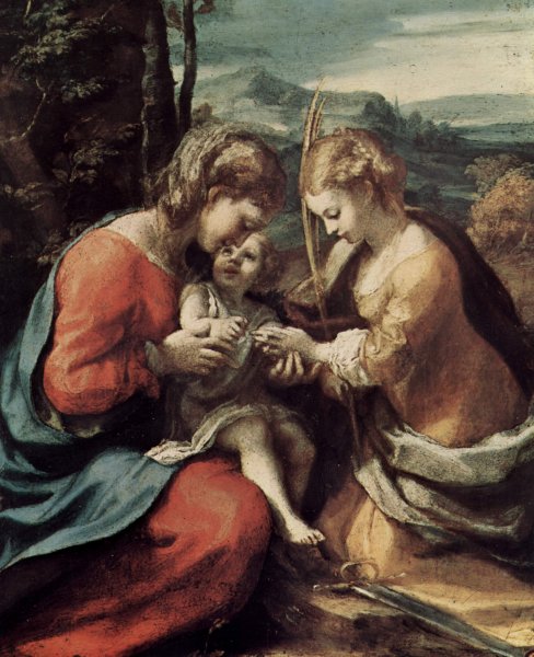 The Mystical Marriage of St. Catherine of Alexandria